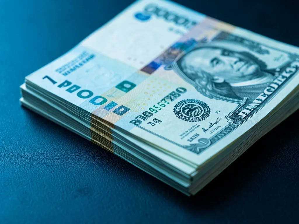 Billetes sobre superficie oscura ilustrando protección de activos
